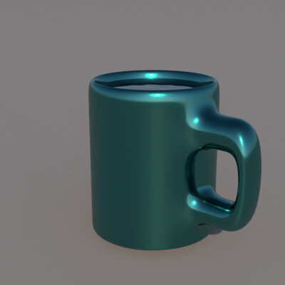 iron mug