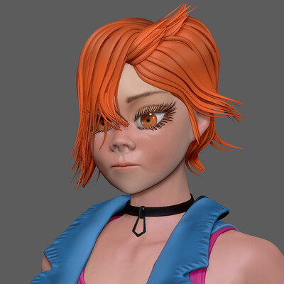 Anime character girl