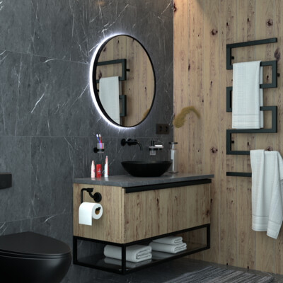 Bathroom Design and 3D visualization.