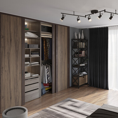 Visualization of built-in furniture by order of the manufacturer.