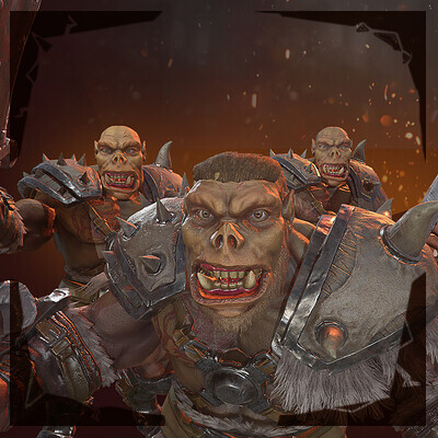 Ork from "Gothic" game my variation