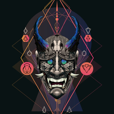 Hannya mayhem mask