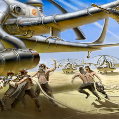 Primero refueling his ship