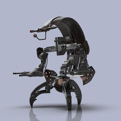 Droideka ( Star Wars Fun Art/ The Clone Wars Style )