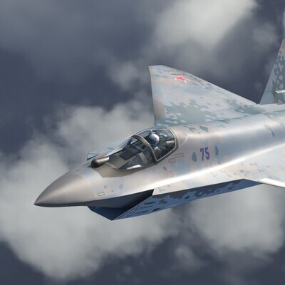 Sukhoi checkmate T-75 LTS