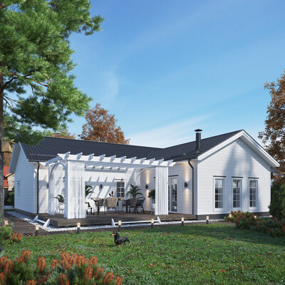 Visualization of house in Sweden
