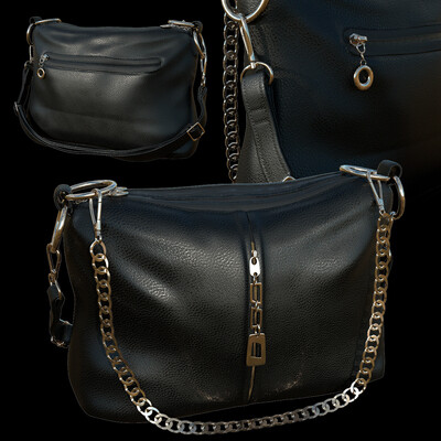 bag model for game engines. contains PBR materials