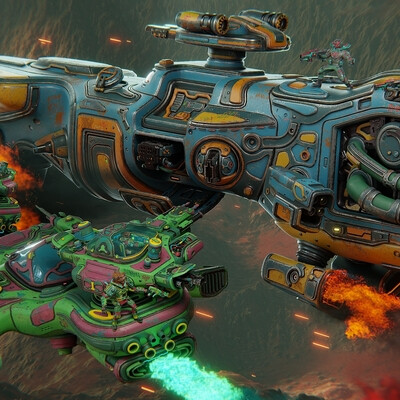 Battle in the Red Desert
