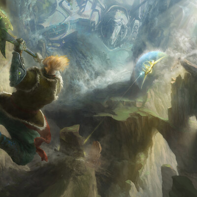 Battle in the canyon