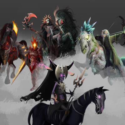 Four horsemen of the Apocalypse