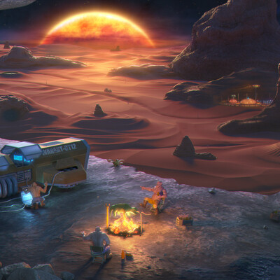 Valley of the dying sun