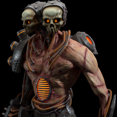 Flamethrower biomech