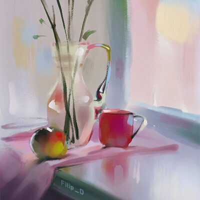 The boring still life