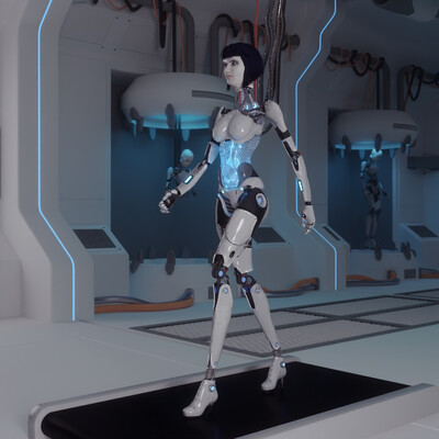 Cyborg girl