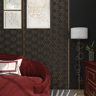 Art-Deco Living room
