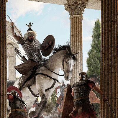 The Huns in Rome