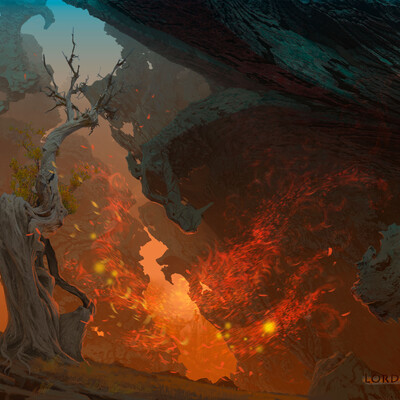 Dragon-headed caves.