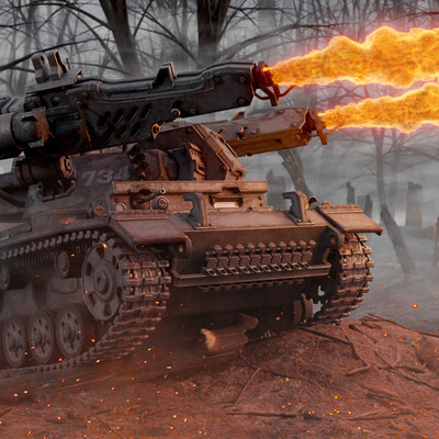 Flammpanzer V 1952
