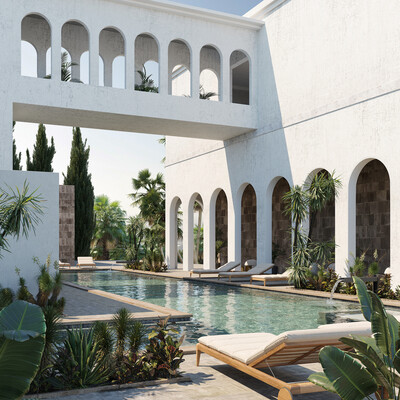 Outdoor pool