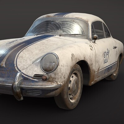 Porsche 356C (Dirty)