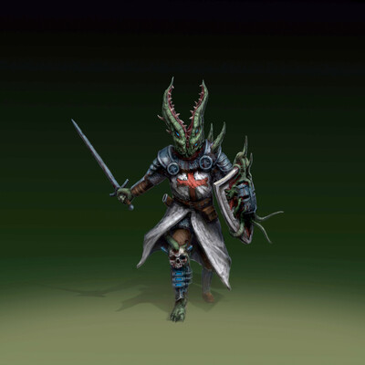 A Knight Templar Cthulhu. A Knight Templar Cthulhu