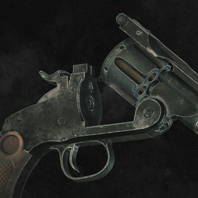 Smith and Wesson model 3 Revolver