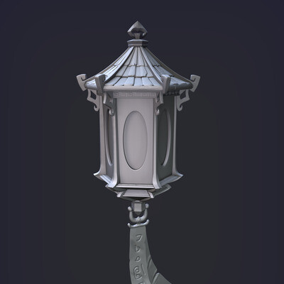 Stylized chinese lantern