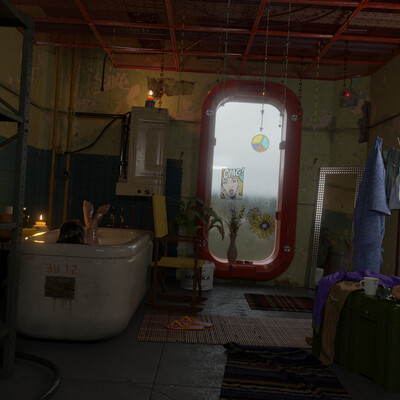 Coziness in a post-apocalyptic dystopia