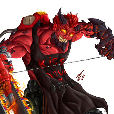 The butcher demon