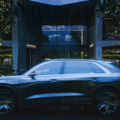 "Rain and Reflections" Cinemograph