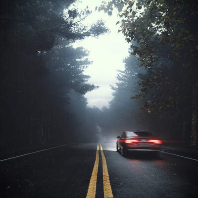Forest road
