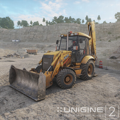 backhoe loader