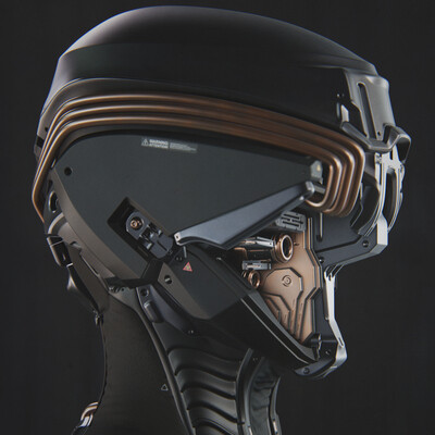 Sci-fi head