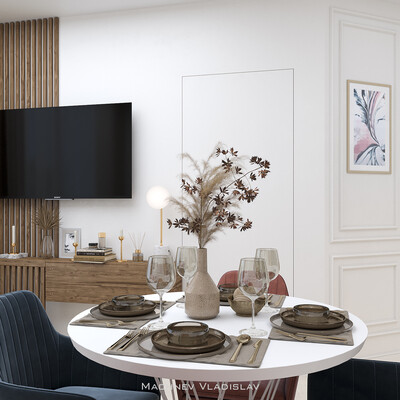 Bright apartment in Samara
