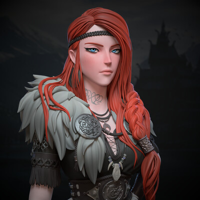 Viking girl Faye
