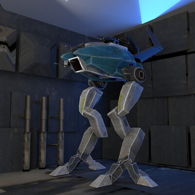 Walking fighter 203
