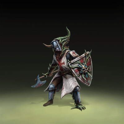 A Knight Templar infected with the "Cthulhu" virus #3