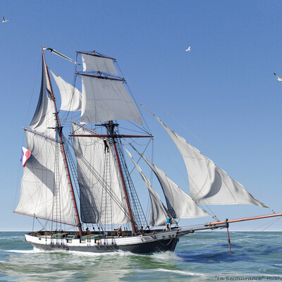 La Recouvrance schooner