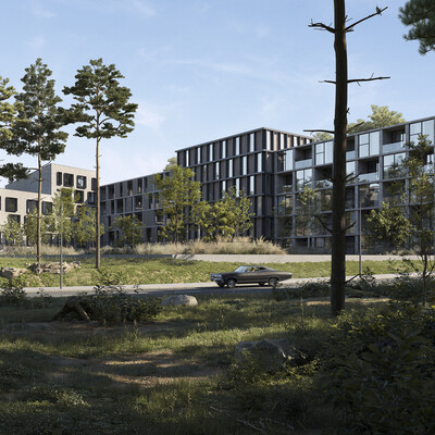 Residence complex. Sweden
