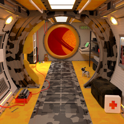 The first private space station "SATURN-1972"