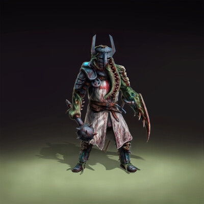 A Knight Templar infected with the "Cthulhu" virus #4