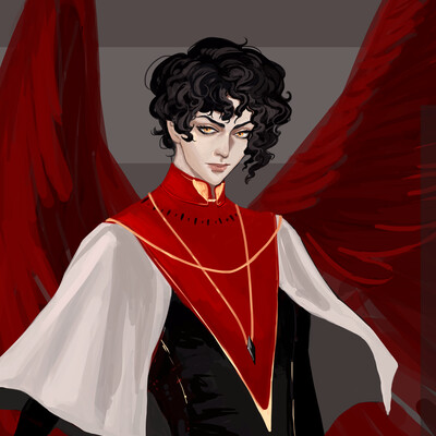 Angel - art history teacher