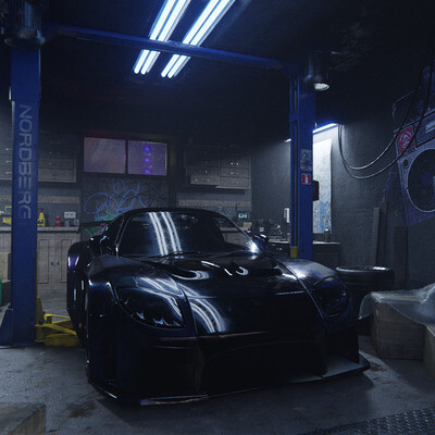 Garage in Tokyo