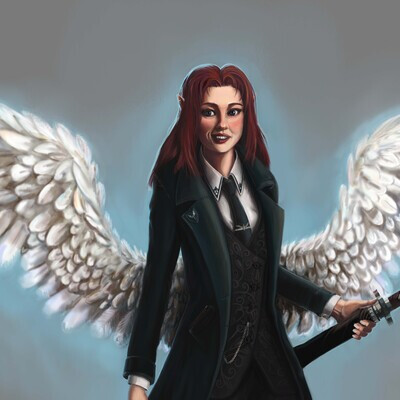 Angel Work for the contest "All the secrets of heaven".