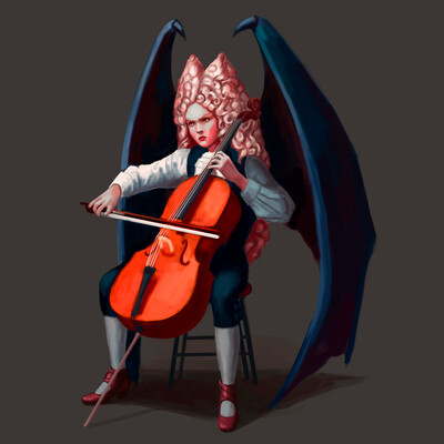 The Demon cellist