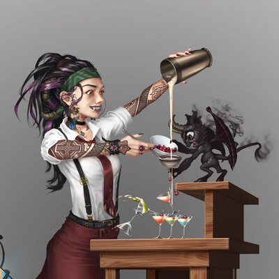 Demon Bartender