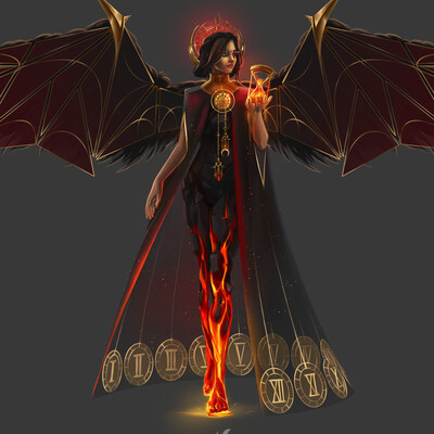 Riade. The Demon, the Time Keeper