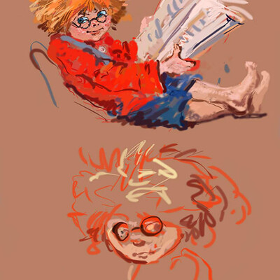 автора: Character search outline for illustration