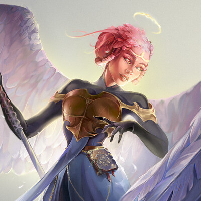 "All the Secrets of Heaven" Warrior Angel Aurelius