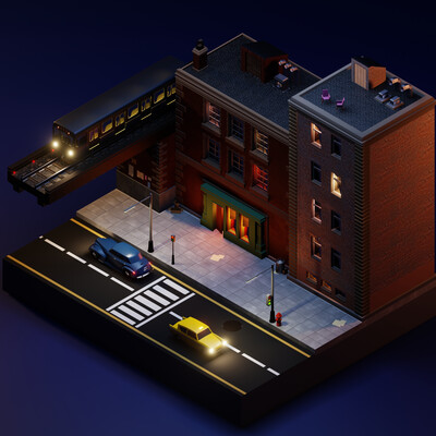 Night street